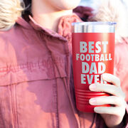 Football 20 oz. Double Insulated Tumbler - Best Dad Ever