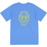 Hockey Short Sleeve Performance Tee - Have An Ice Day Smile Face