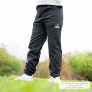 Swimming Fleece Sweatpants - Swimmer Silhouette