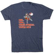 Baseball Short Sleeve T-Shirt - The Pitch Count