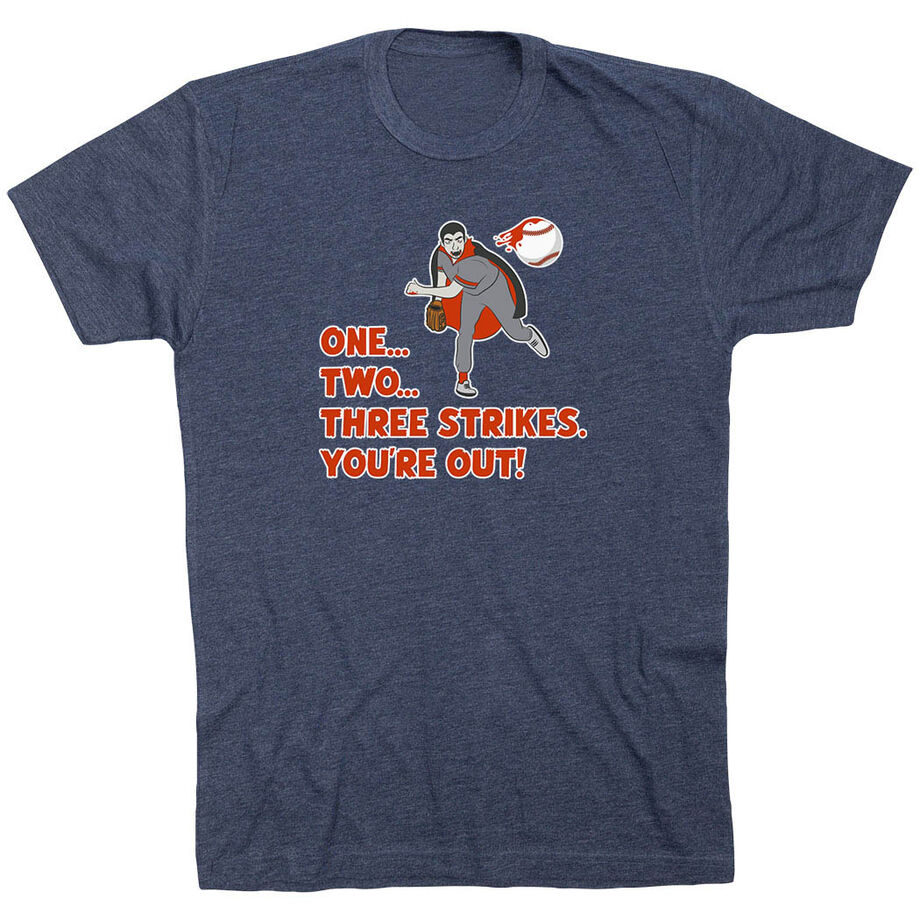 Baseball Short Sleeve T-Shirt - The Pitch Count