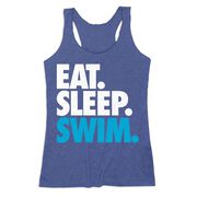 Swimming Women's Everyday Tank Top - Eat. Sleep. Swim