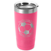 Soccer 20 oz. Double Insulated Tumbler - Ball Icon