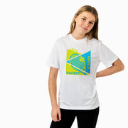 Tennis Short Sleeve Performance Tee - Let's Raise A Racket