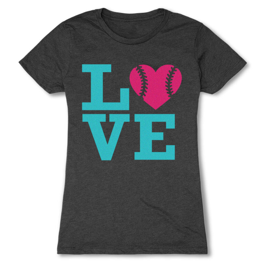 Softball Women's Everyday Tee - Love