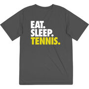 Tennis Short Sleeve Performance Tee - Eat. Sleep. Tennis.