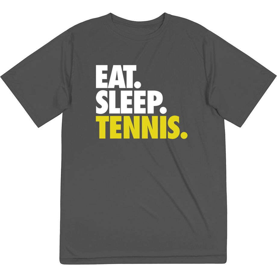 Tennis Short Sleeve Performance Tee - Eat. Sleep. Tennis.