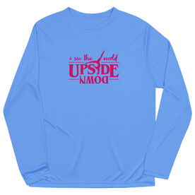 Gymnastics Long Sleeve Performance Tee - Upside Down