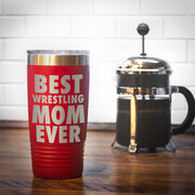 Wrestling 20 oz. Double Insulated Tumbler - Best Mom Ever