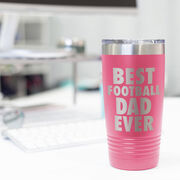 Football 20 oz. Double Insulated Tumbler - Best Dad Ever