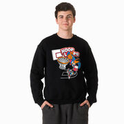 Basketball Crewneck Sweatshirt - Hoop Loops