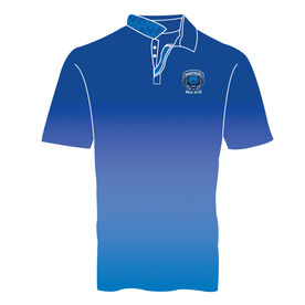 Custom Team Short Sleeve Polo Shirt - Tennis Gradient
