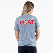 Soccer Short Sleeve T-Shirt - Ain't Afraid Of No Post (Back Design)