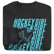 Hockey Crewneck Sweatshirt - Hockey Girl Repeat