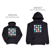 Soccer Hooded Sweatshirt - Soccer Makes Me Happy
