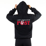 Soccer Hooded Sweatshirt - Ain't Afraid Of No Post (Back Design)