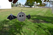 Baseball DIY Halloween Bat Wings