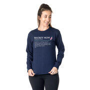Hockey Tshirt Long Sleeve - Hockey Mom Definition