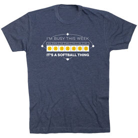 Softball T-Shirt Short Sleeve - 24-7 Softball