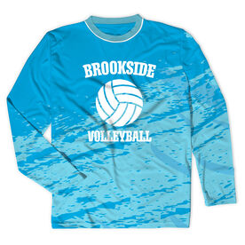Custom Team Long Sleeve Velocitee T-Shirt  - Volleyball