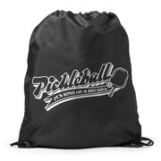 Pickleball Drawstring Backpack - Kind Of A Big Dill