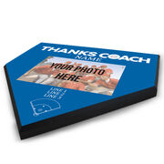 Baseball Home Plate Plaque - Thank You Coach Photo