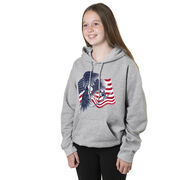 Hockey Hooded Sweatshirt - Hockey Eagle