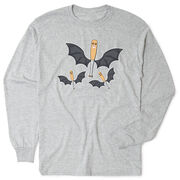Baseball Tshirt Long Sleeve - It's Bats