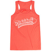 Pickleball Flowy Racerback Tank Top - Kind Of A Big Dill