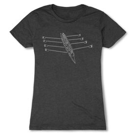 Crew Women's Everyday Tee - Crew Row Team Sketch