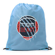 Wrestling Drawstring Backpack - Unleash The Beast