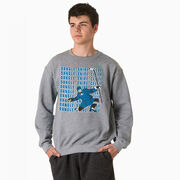 Hockey Crewneck Sweatshirt - Dangle Snipe Celly Player