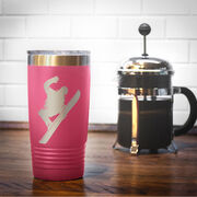 Snowboarding 20 oz. Double Insulated Tumbler - Silhouette