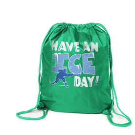 Hockey Sport Pack Cinch Sack - Have An Ice Day