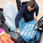 RunTechnology® Athletic Moisture-Wicking Towel Car Seat Cover - Only Those Who Risk Going Too Far