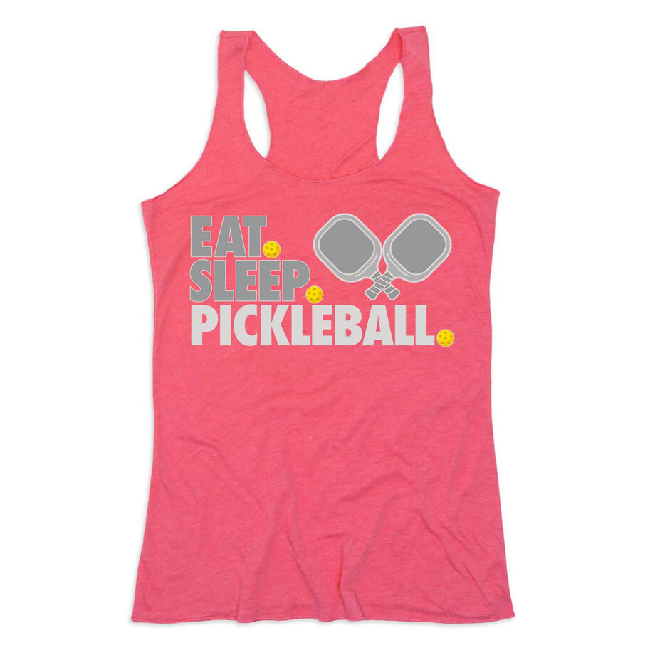 Pickleball Women's Everyday Tank Top - Eat. Sleep. Pickleball
