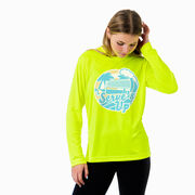 Volleyball Long Sleeve Performance Tee - Serve's Up