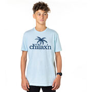 Lacrosse Short Sleeve T-Shirt - Just Chillax'n