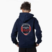 Wrestling Hooded Sweatshirt - Unleash The Beast (Back Design)