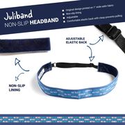 Athletic Juliband Non-Slip Headband - One Bad Mother Runner