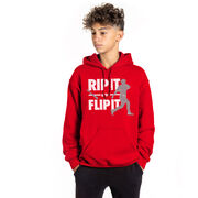 Baseball Hooded Sweatshirt - Rip It Flip It