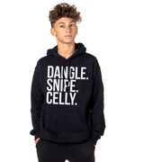 Hockey Hooded Sweatshirt - Dangle Snipe Celly Words