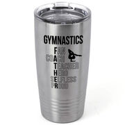Gymnastics 20 oz. Double Insulated Tumbler - Gymnastics Father Words