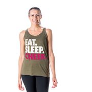 Cheerleading Women's Everyday Tank Top - Eat. Sleep. Cheer