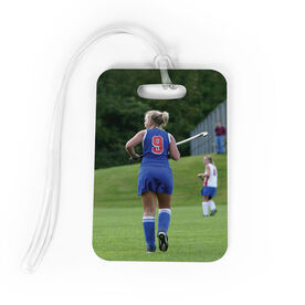 Field Hockey Bag/Luggage Tag - Custom Photo