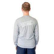 Pickleball Tshirt Long Sleeve - Kind Of A Big Dill (Back Design)