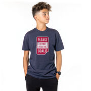 Hockey Short Sleeve T-Shirt - Don't Feed The Goalie