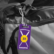 Softball Bag/Luggage Tag - Personalized Team Crossed Bats