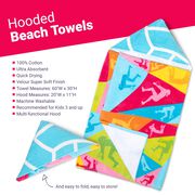 Volleyball Hooded Towel - Players