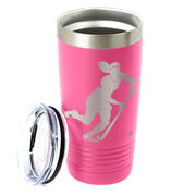 Field Hockey 20 oz. Double Insulated Tumbler - Silhouette